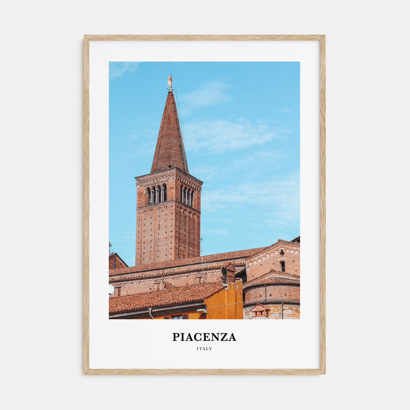 Piacenza Portrait Color Poster