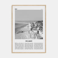 Picardy Travel B&W Poster