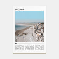 Picardy Travel Color Poster