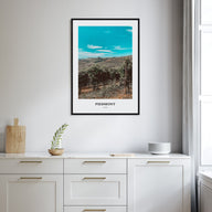 Piedmont Portrait Color Poster