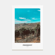 Piedmont Portrait Color Poster