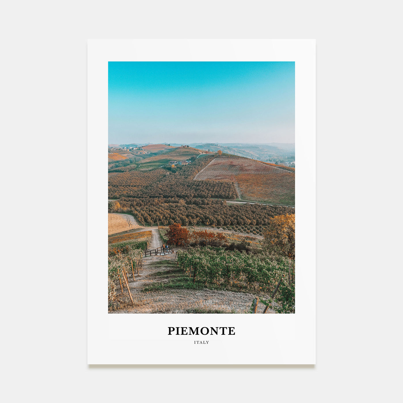 Piemonte Portrait Color Poster
