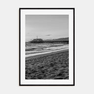 Pier Photo B&W No 1 Poster