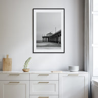 Pier Photo B&W No 2 Poster