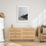 Pier Photo B&W No 2 Poster