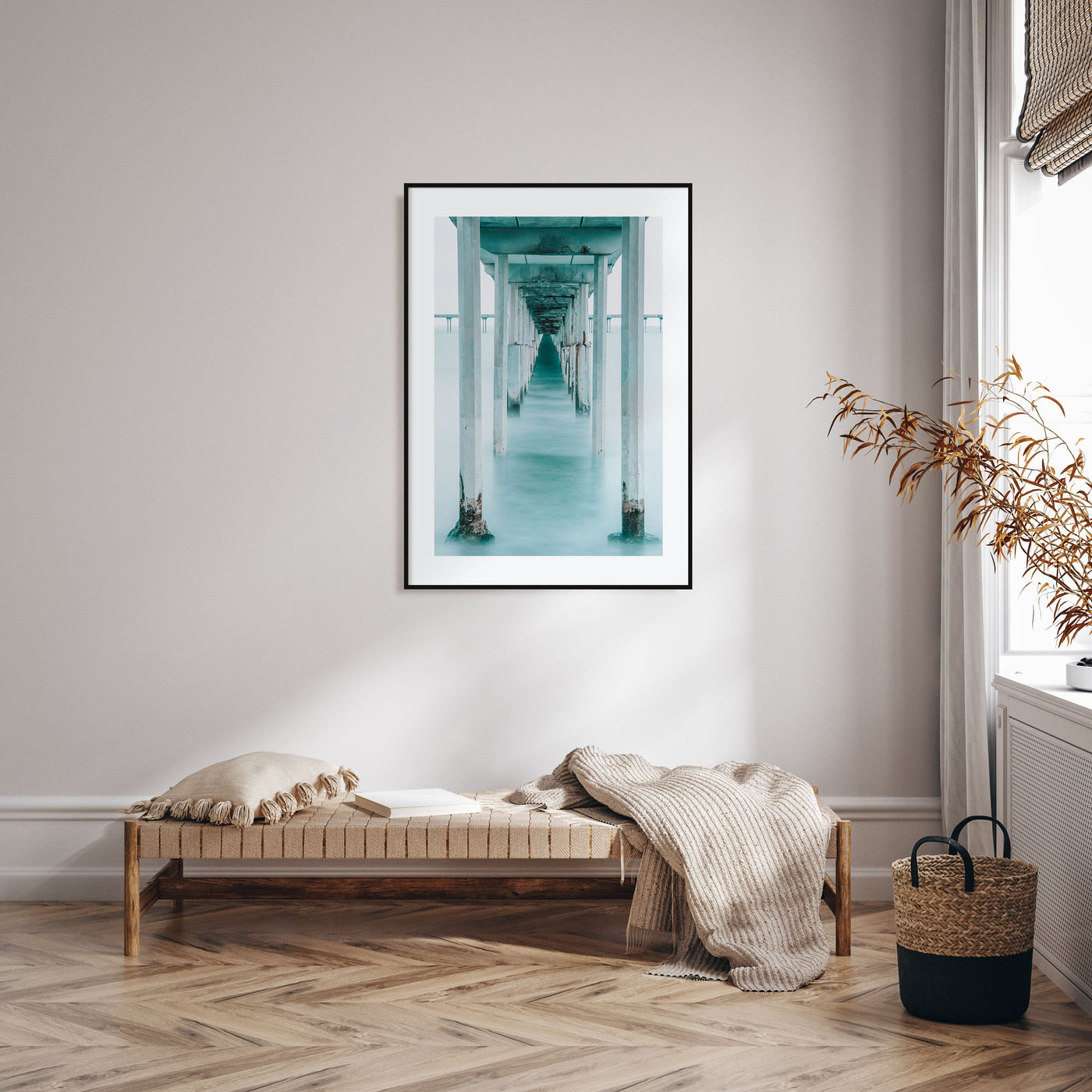 Pier Photo Color No 1 Poster