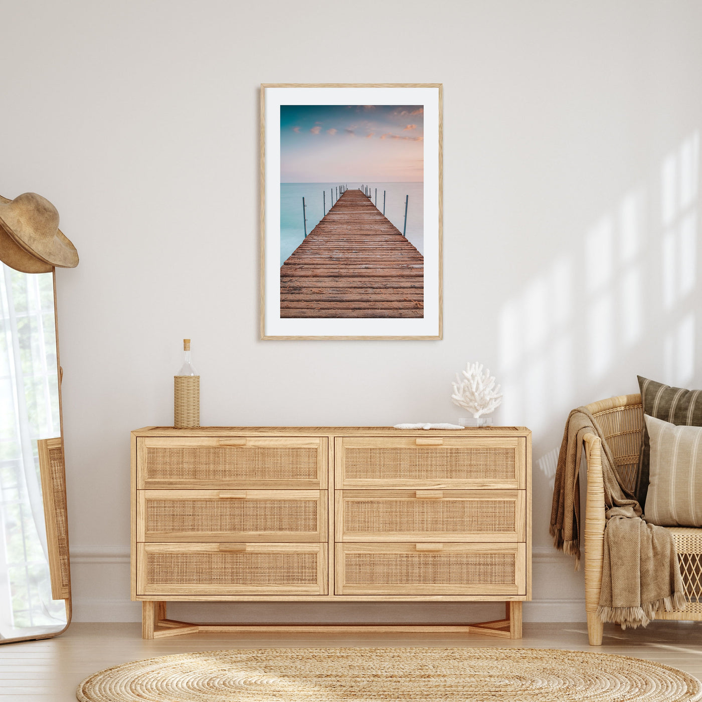 Pier Photo Color No 2 Poster