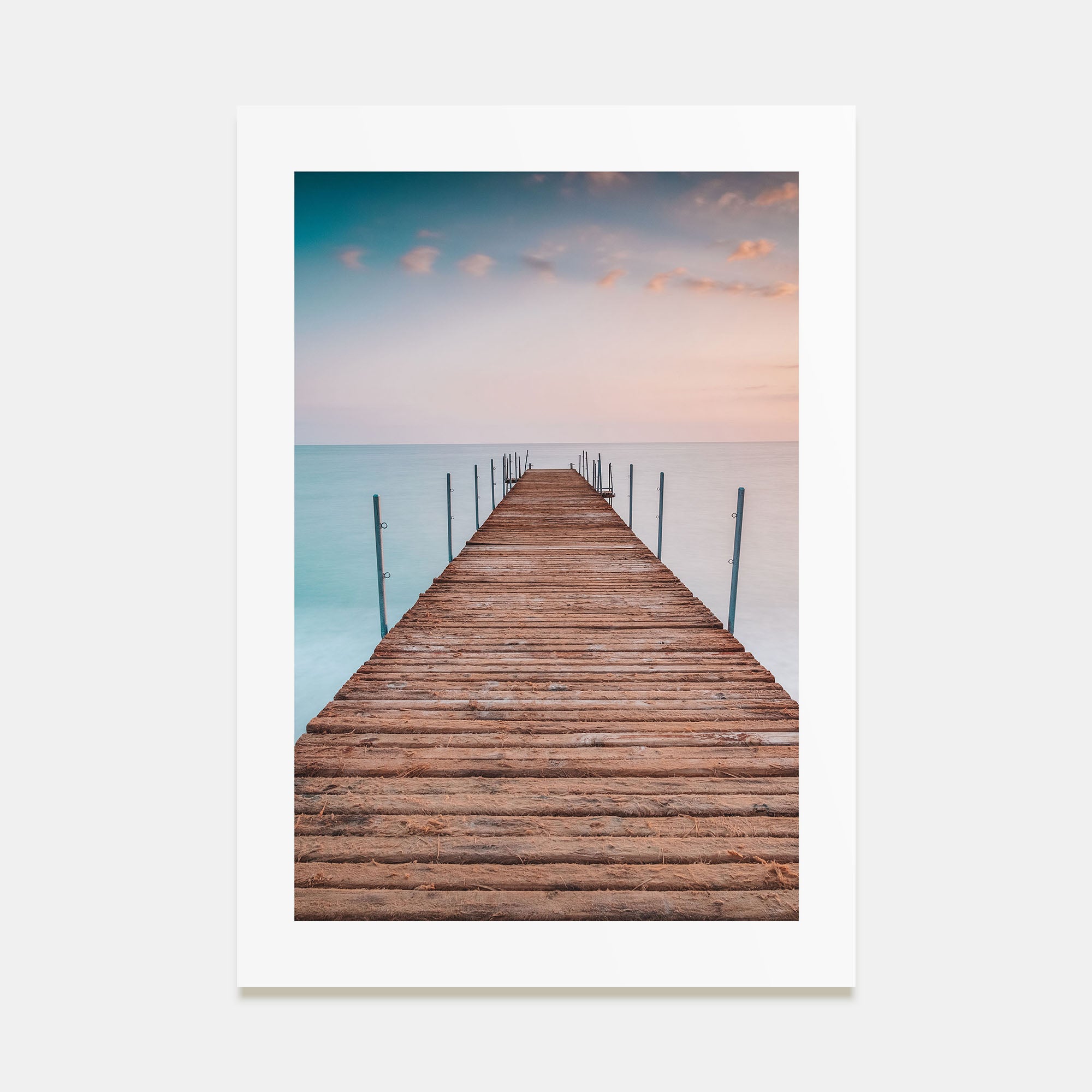 Pier Photo Color No 2 Poster