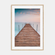 Pier Photo Color No 2 Poster