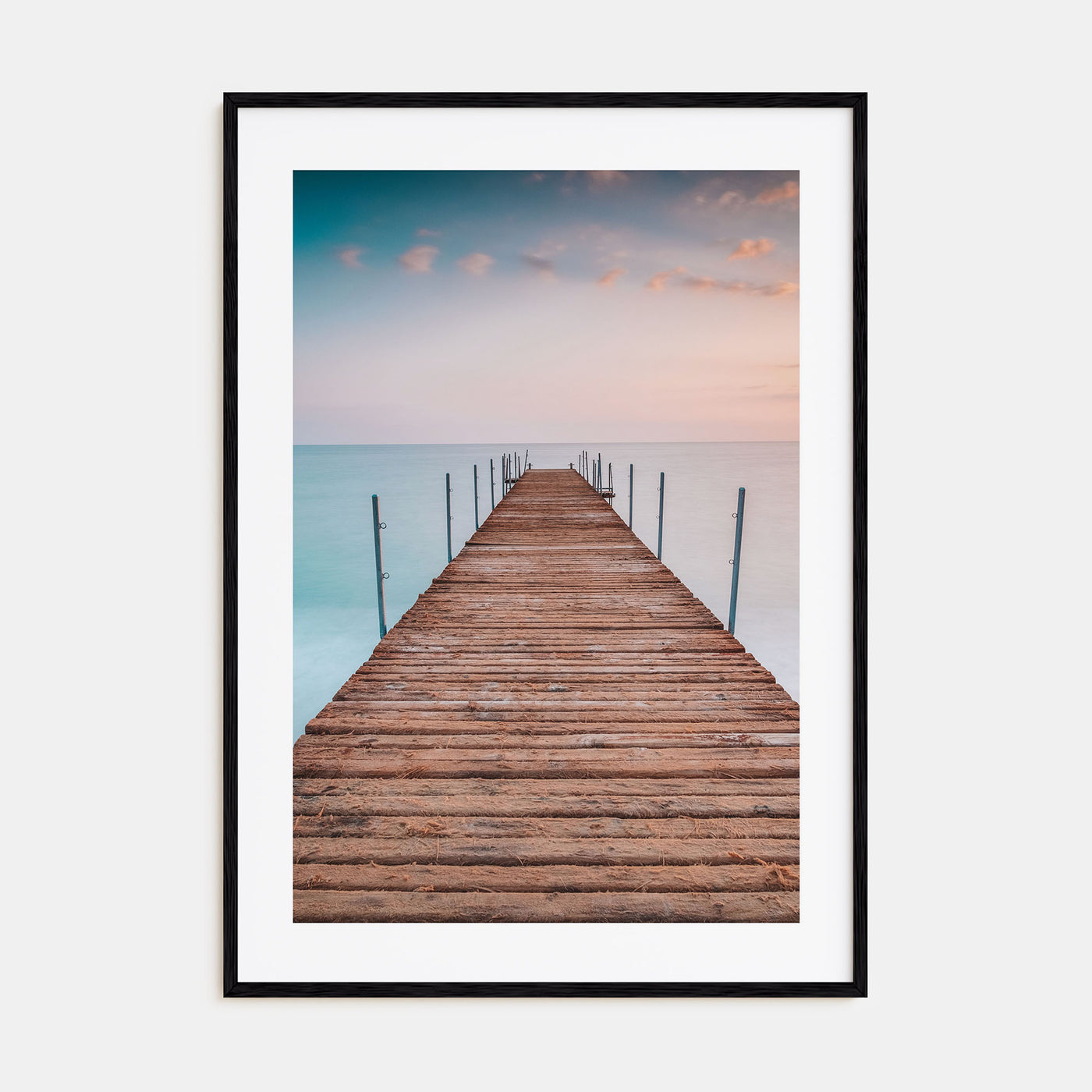 Pier Photo Color No 2 Poster