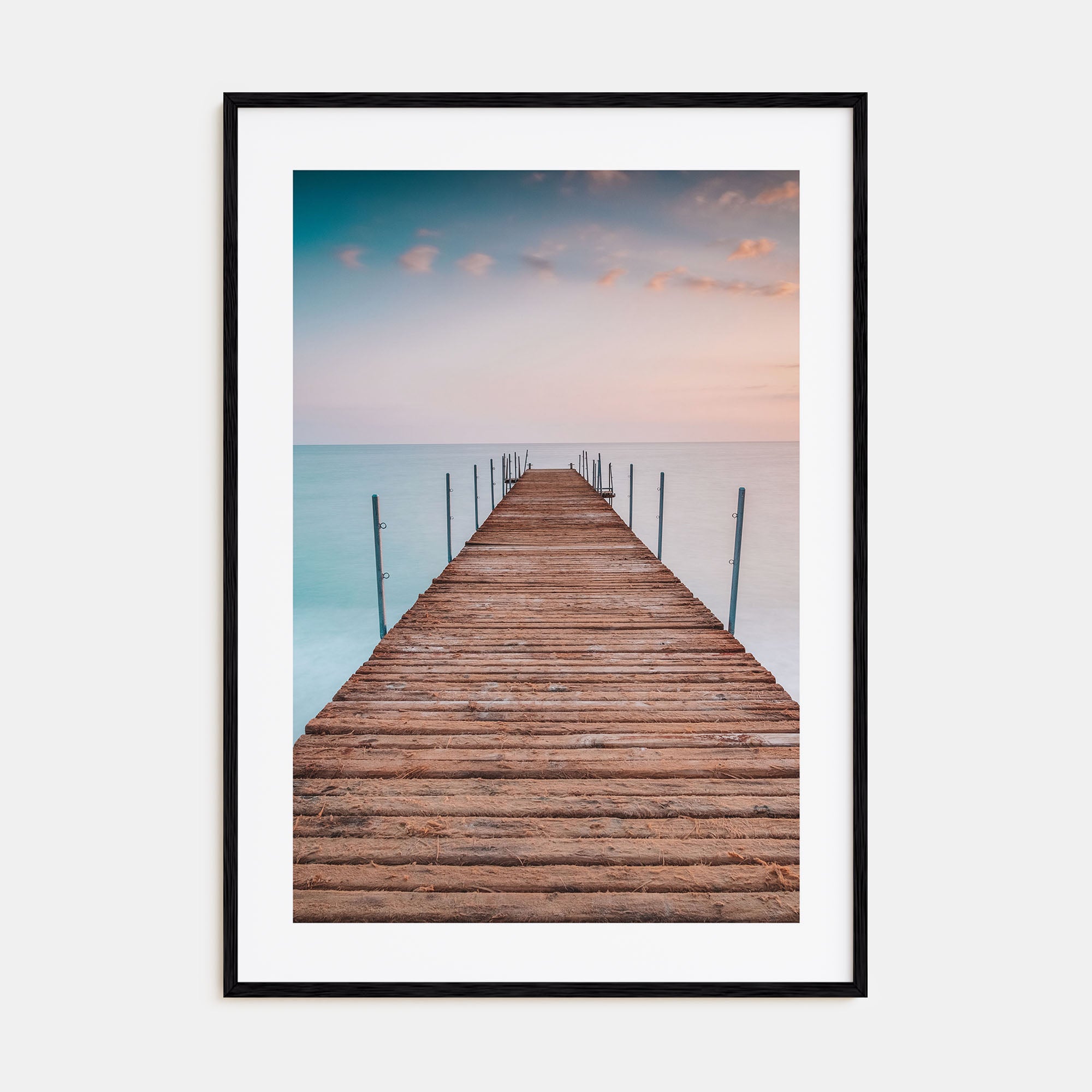 Pier Photo Color No 2 Poster