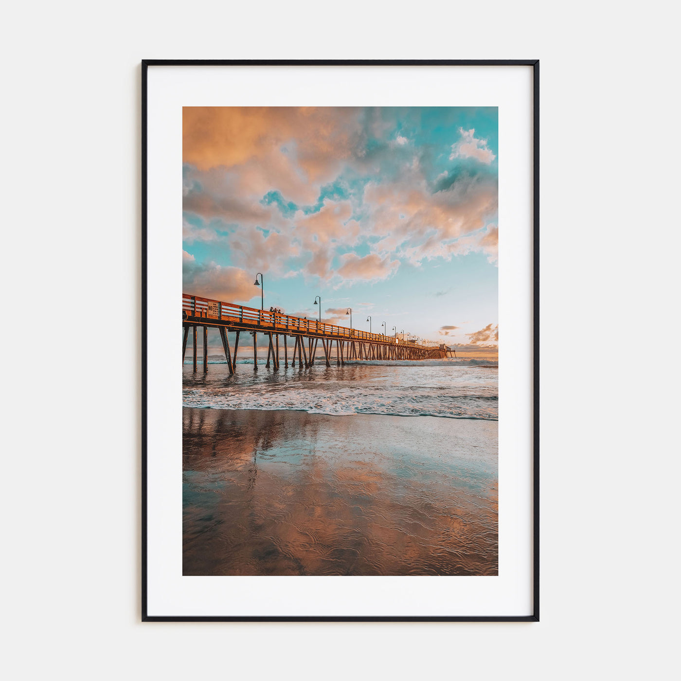 Pier Photo Color No 3 Poster