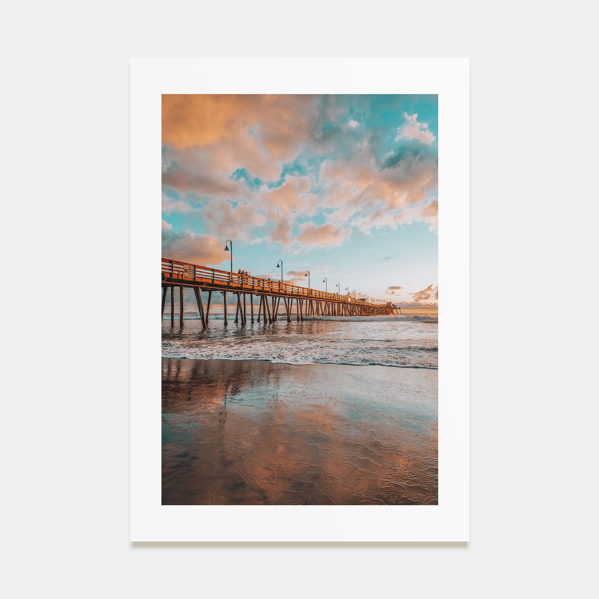 Pier Photo Color No 3 Poster