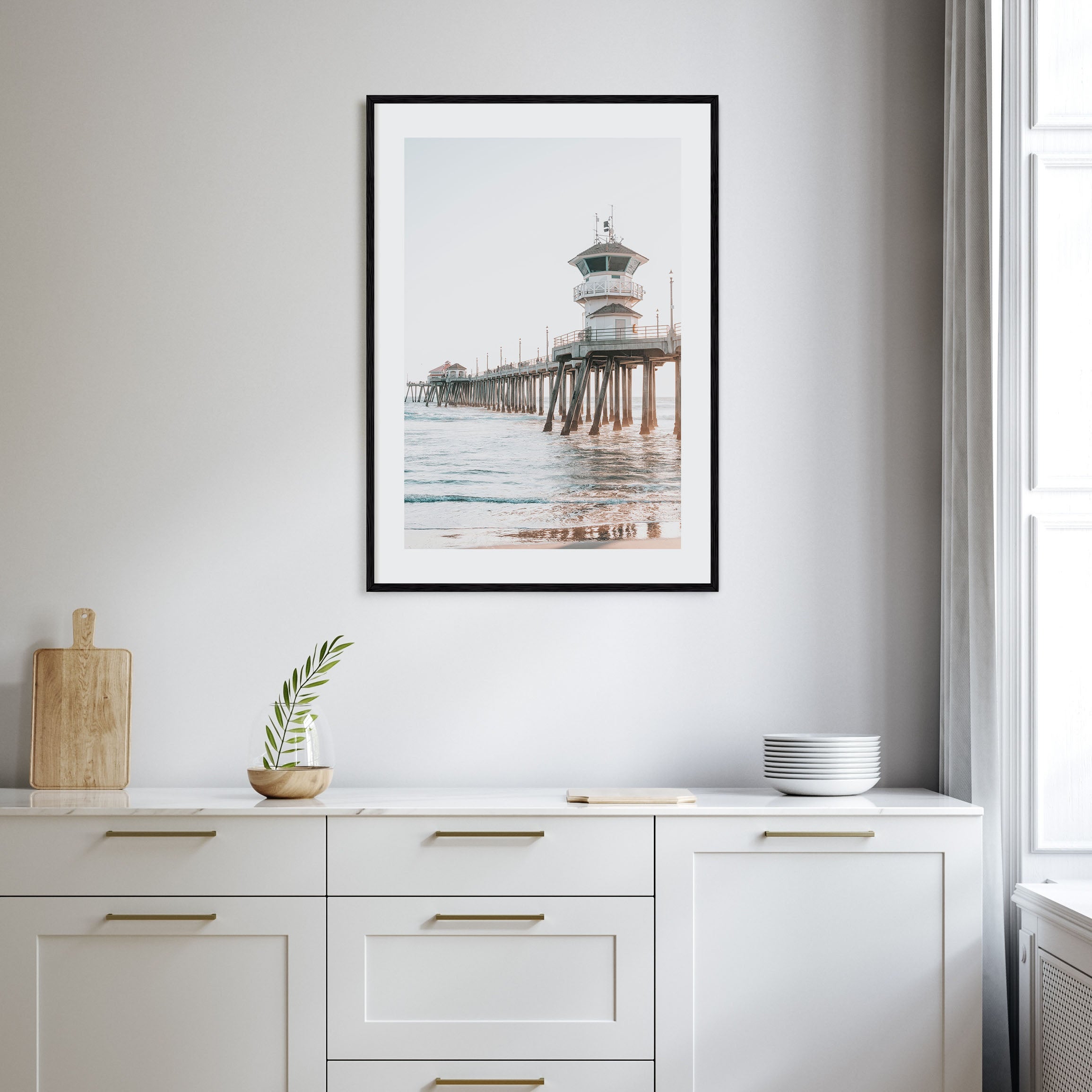 Pier Photo Color No 4 Poster