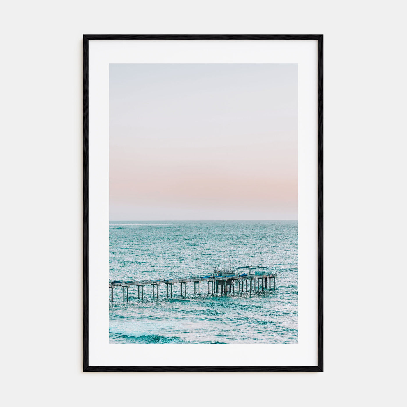 Pier Photo Color No 5 Poster