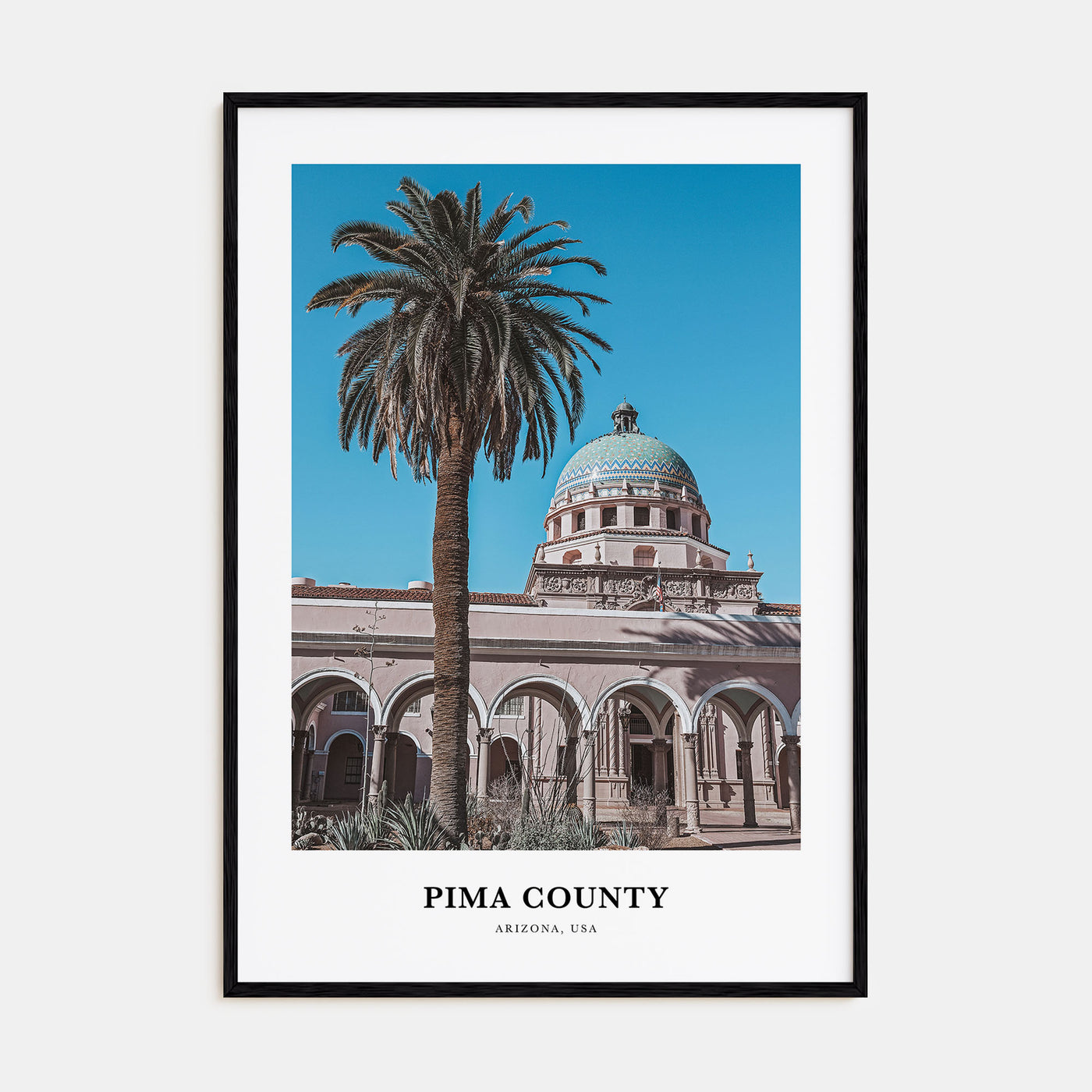 Pima County Portrait Color Poster
