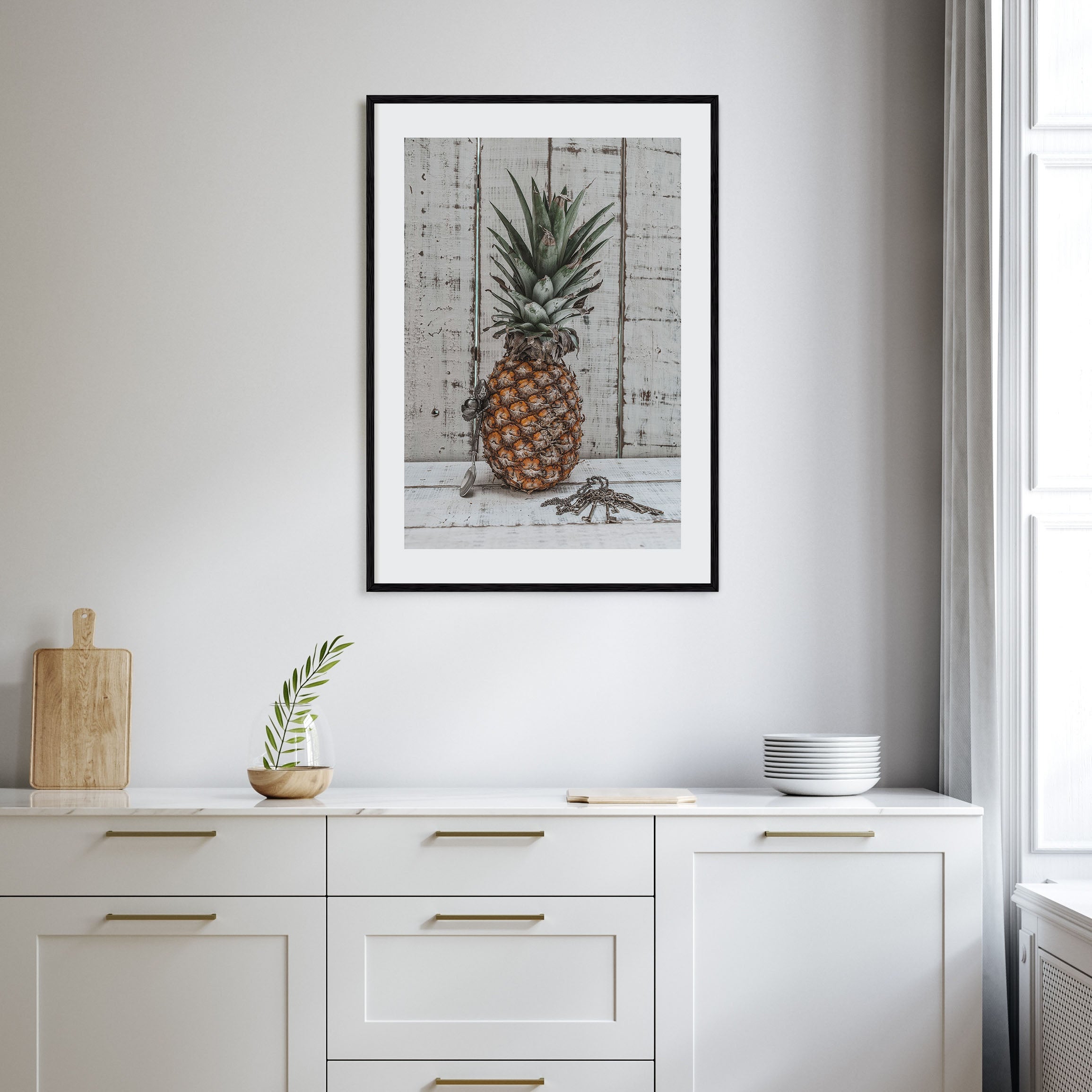 Pineapple Photo Color No 2 Poster