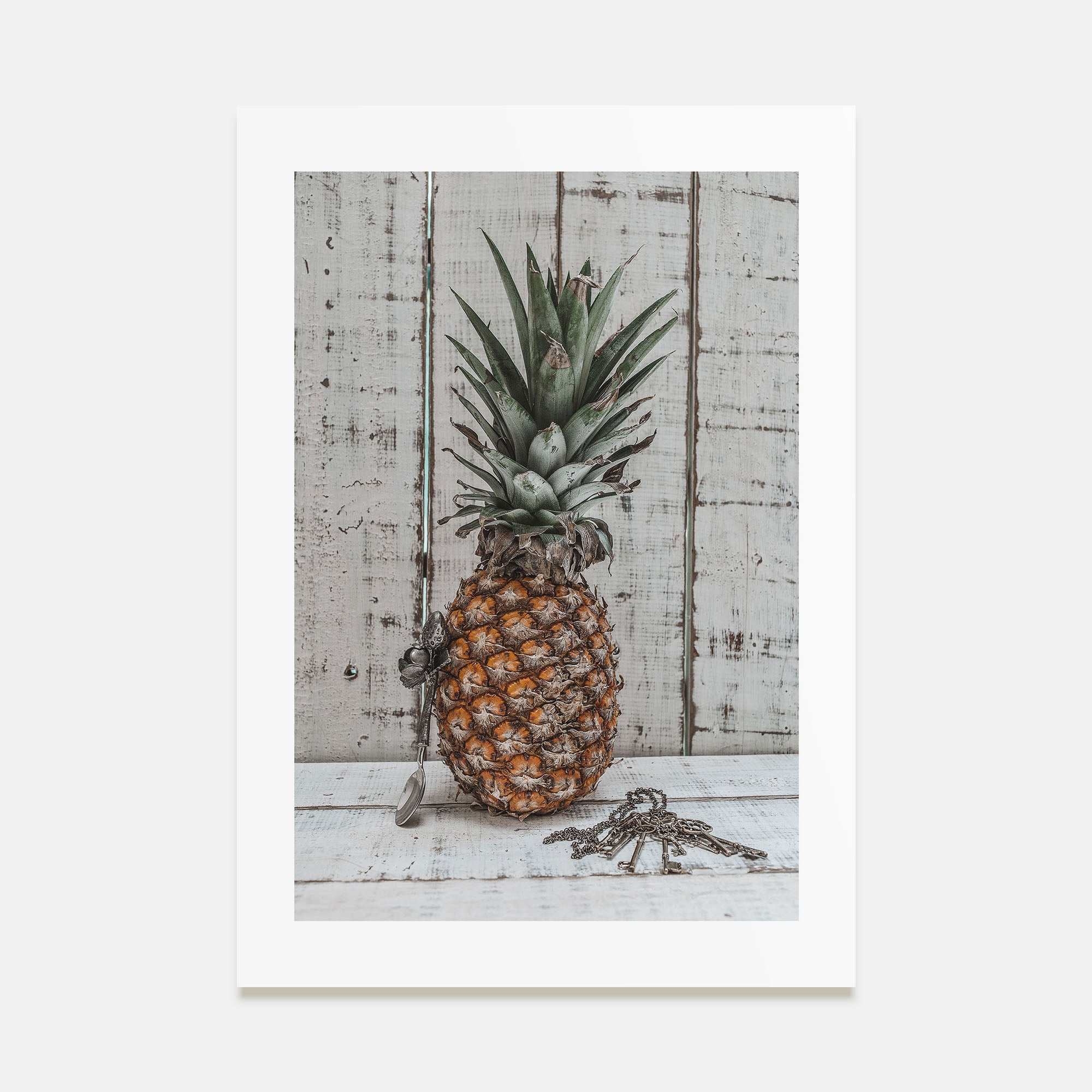 Pineapple Photo Color No 2 Poster