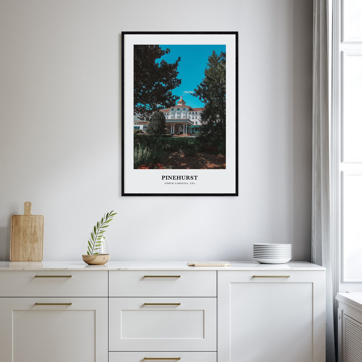 Pinehurst Portrait Color Poster