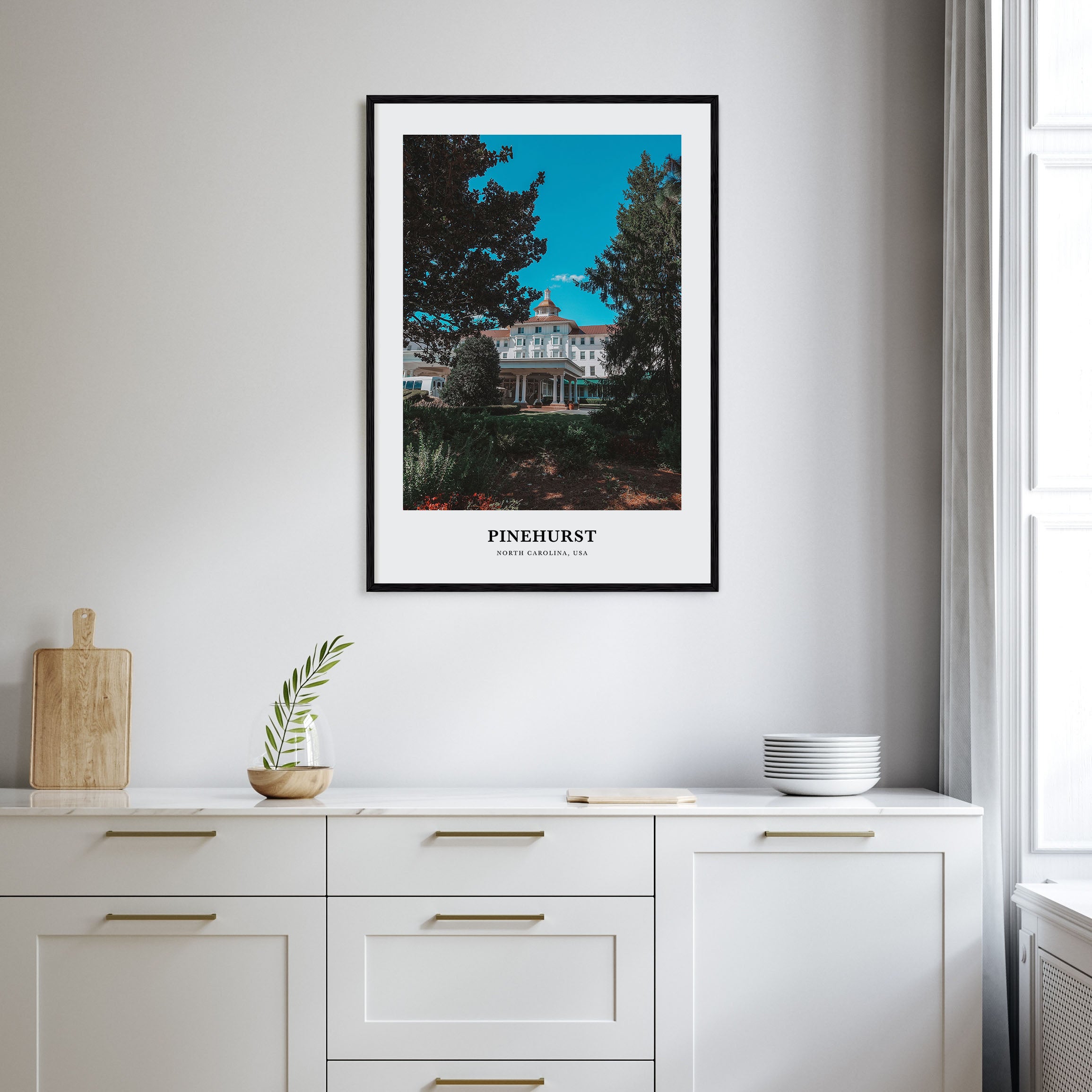 Pinehurst Portrait Color Poster