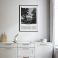 Pinehurst Travel B&W Poster