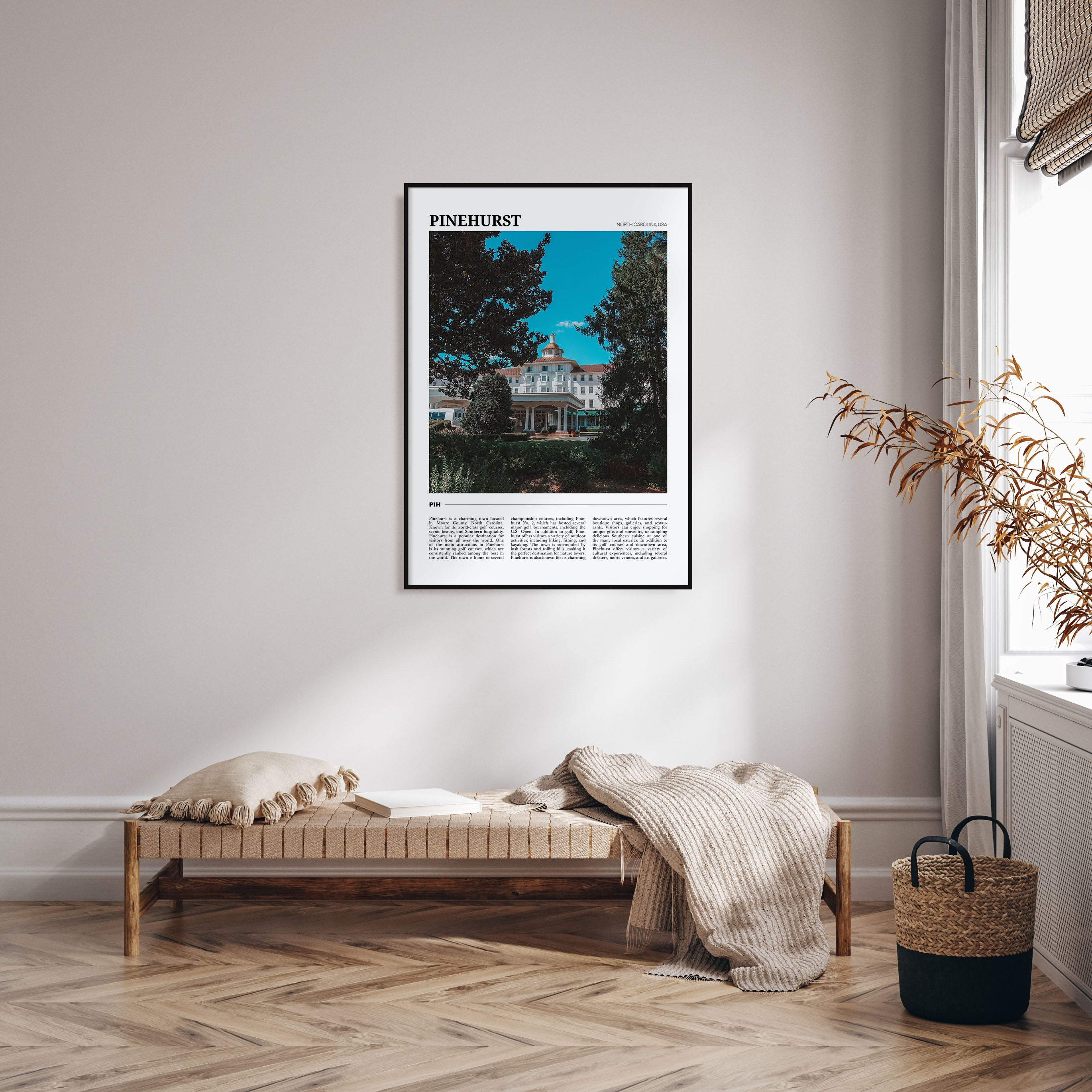 Pinehurst Travel Color Poster