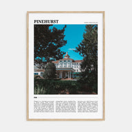 Pinehurst Travel Color Poster