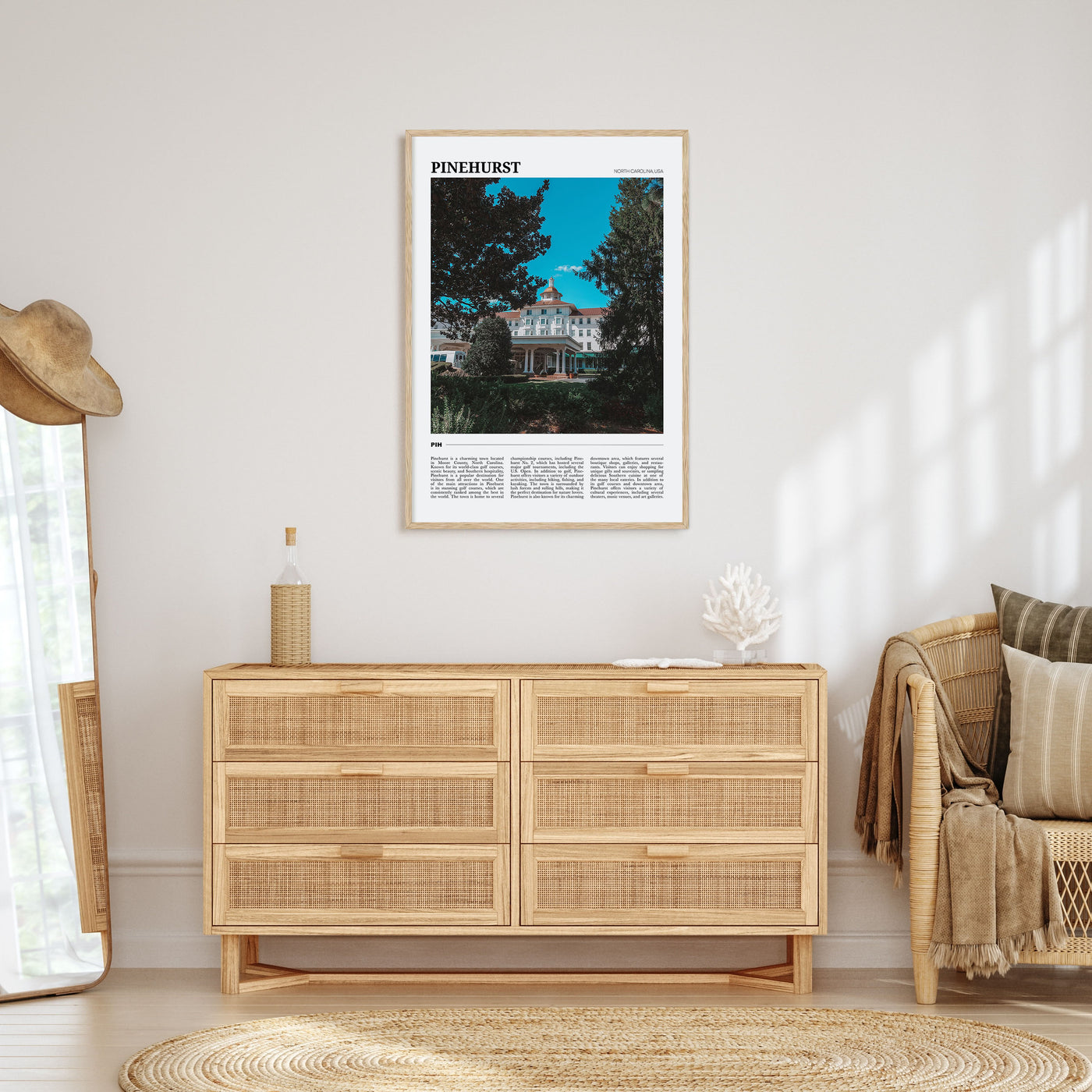 Pinehurst Travel Color Poster