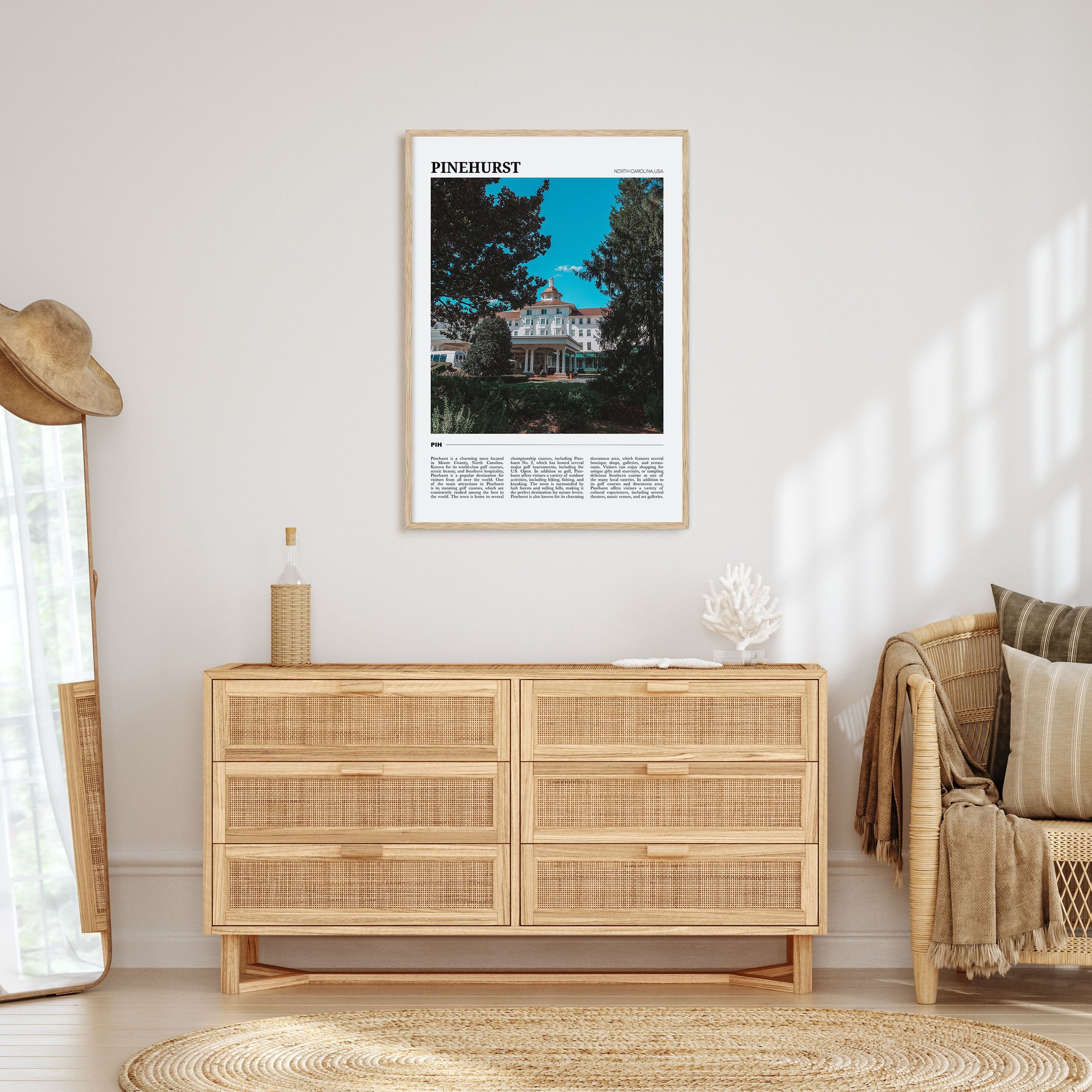 Pinehurst Travel Color Poster