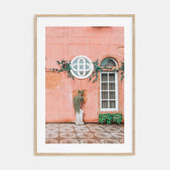 Pink Wall Photo Color Poster