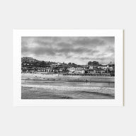 Pismo Beach Landscape B&W Poster