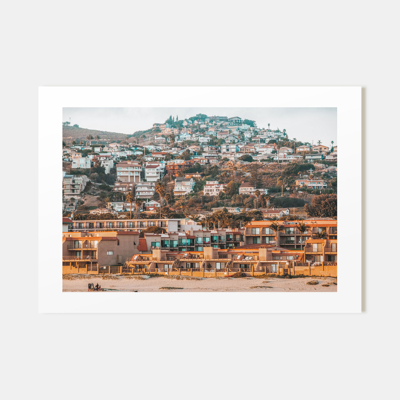 Pismo Beach Landscape Color Poster