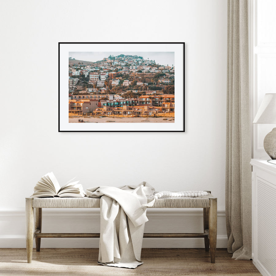 Pismo Beach Landscape Color Poster