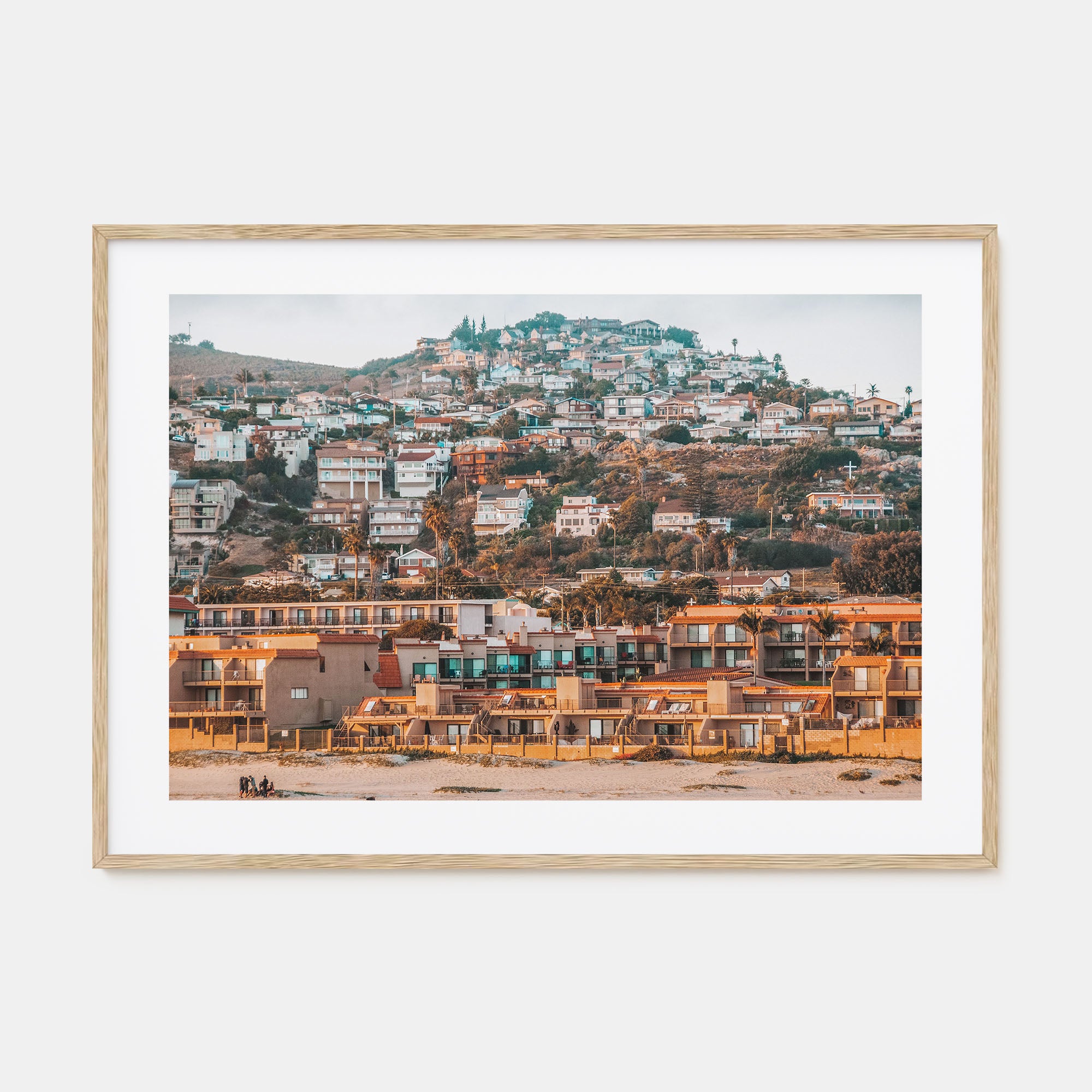 Pismo Beach Landscape Color Poster