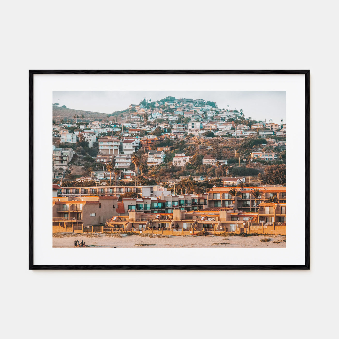 Pismo Beach Landscape Color Poster