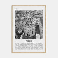 Pistoia Travel B&W Poster