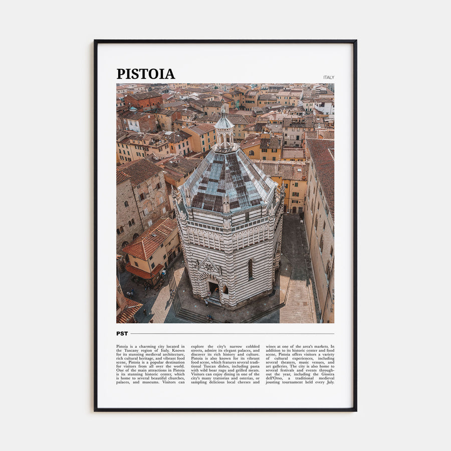 Pistoia Travel Color Poster