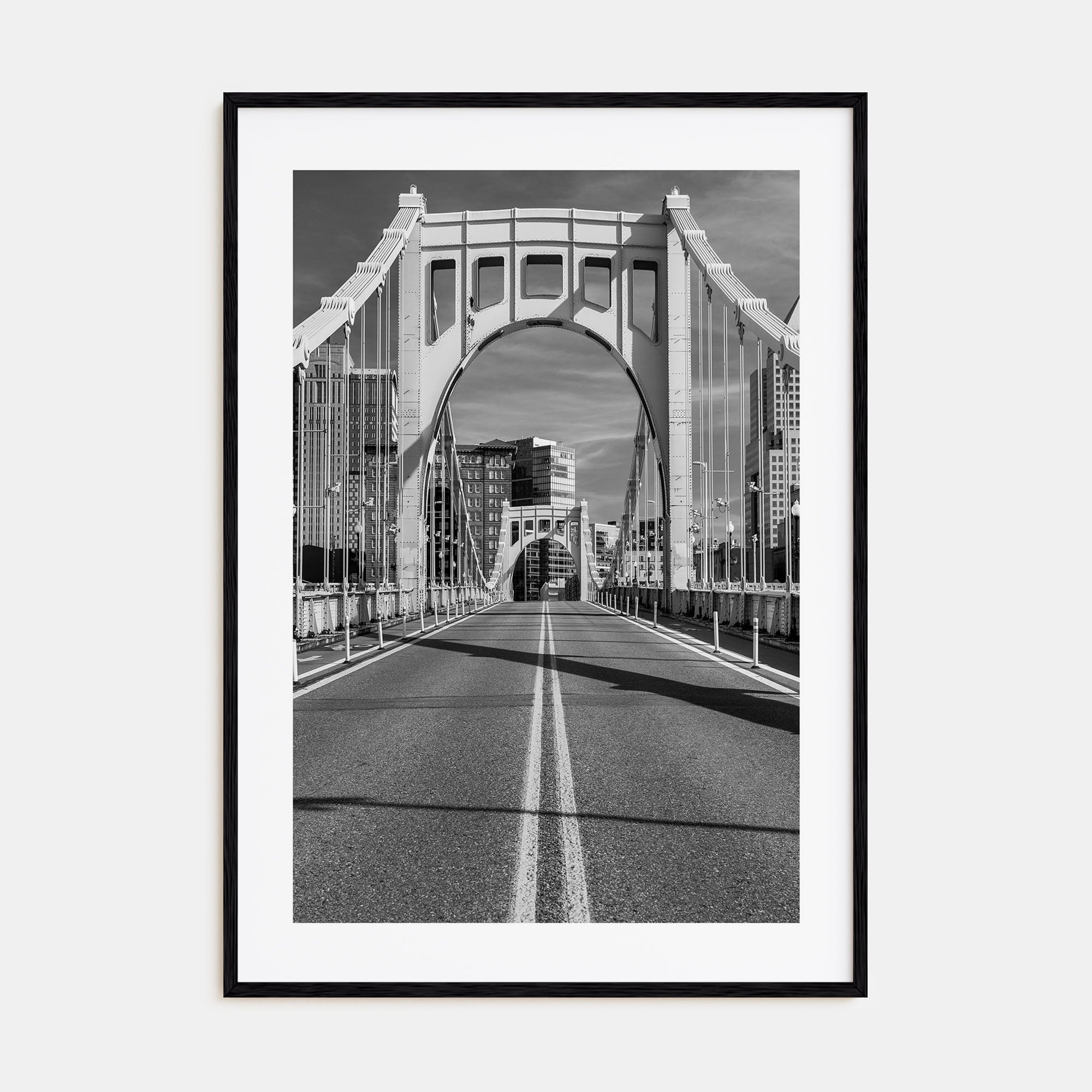 Pittsburgh Photo B&W No 2 Poster