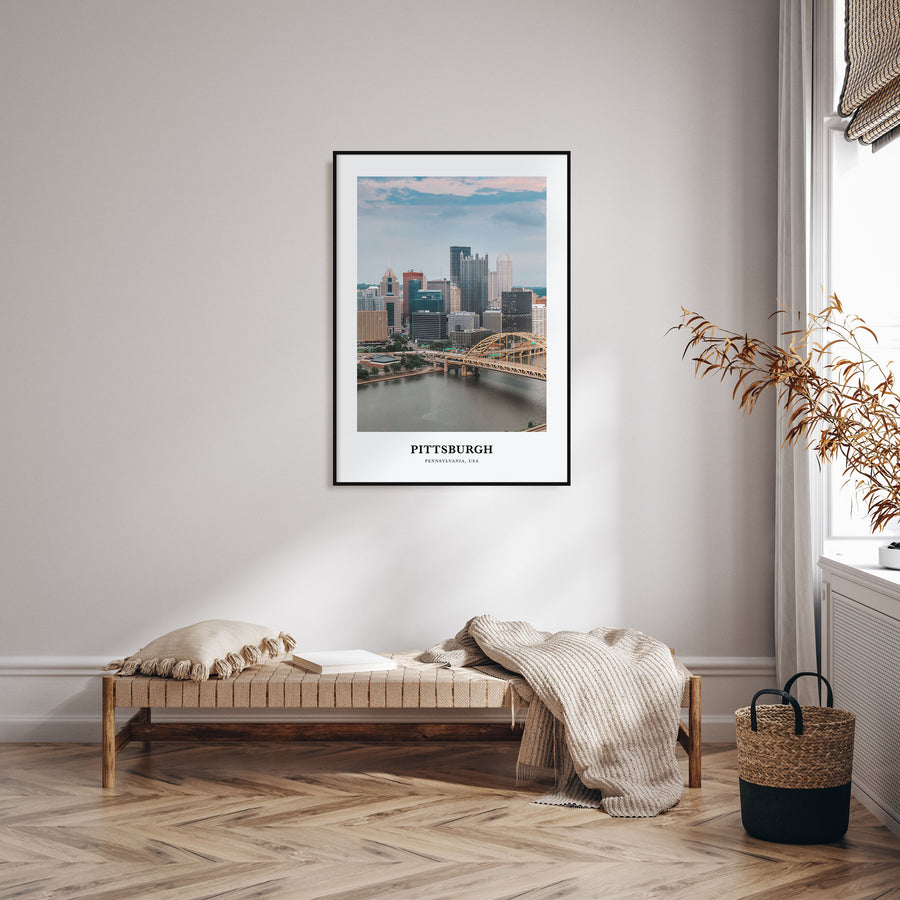 Pittsburgh Portrait Color Poster