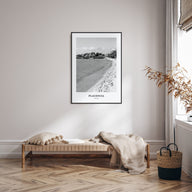 Placencia Portrait B&W Poster