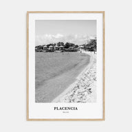 Placencia Portrait B&W Poster