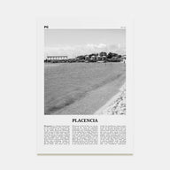 Placencia Travel B&W Poster