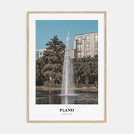Plano Portrait Color Poster