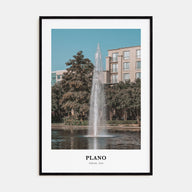 Plano Portrait Color Poster