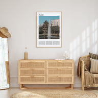 Plano Travel Color Poster