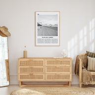 Playa del Carmen Travel B&W Poster