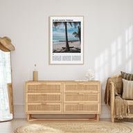 Playa Santa Teresa Travel Color Poster