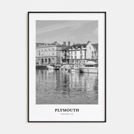 Plymouth Portrait B&W Poster