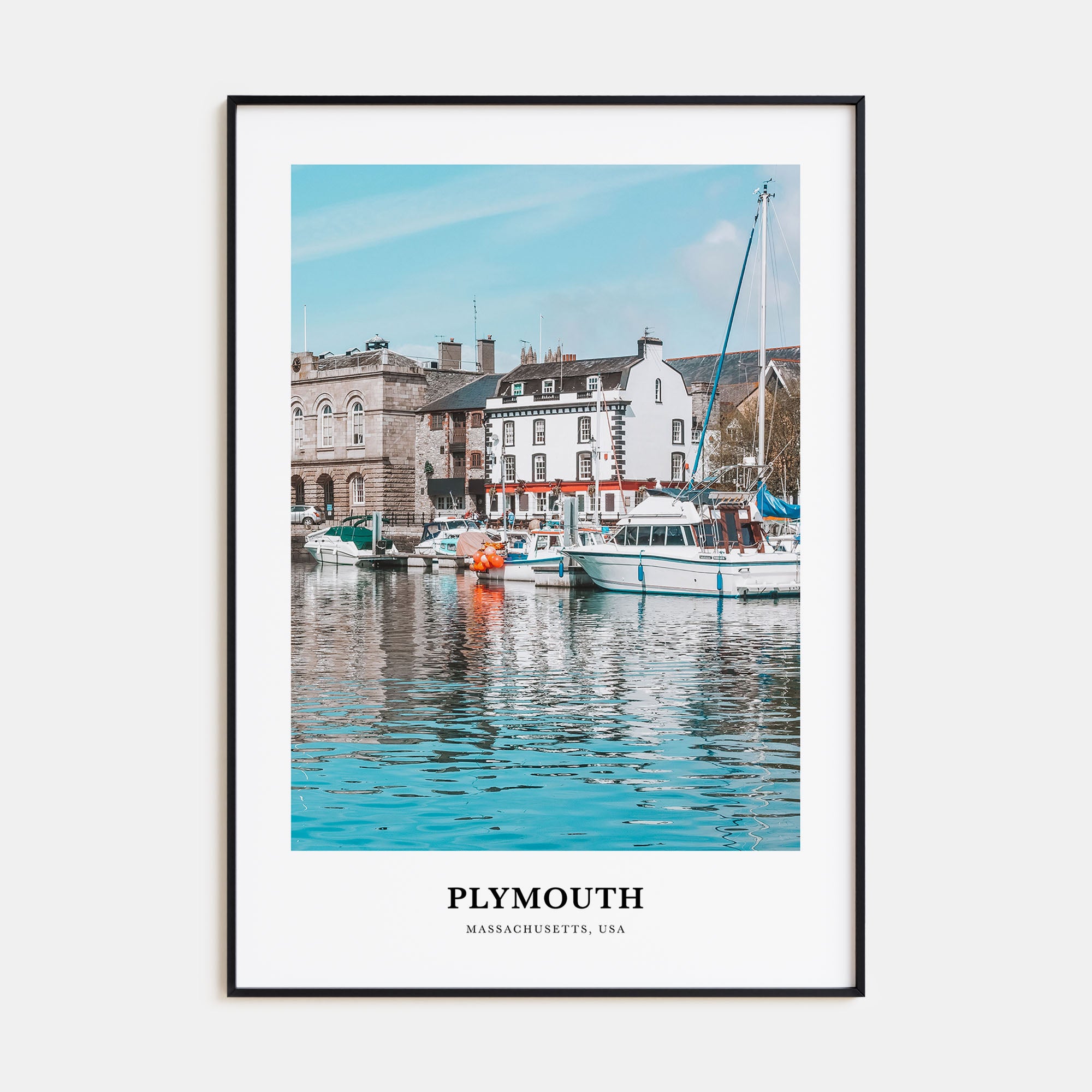 Plymouth Portrait Color Poster