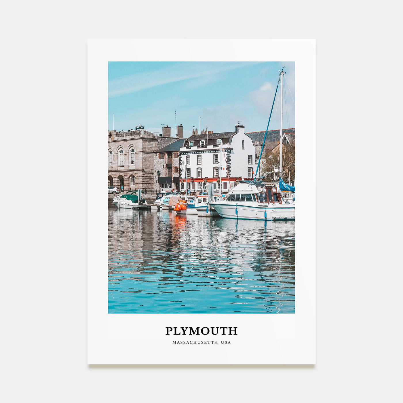 Plymouth Portrait Color Poster